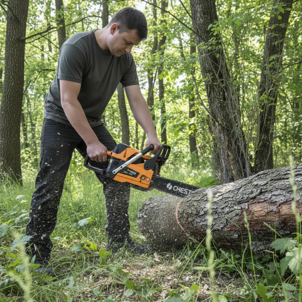 Couper du bois de chauffage efficacement méthode et outil — free download