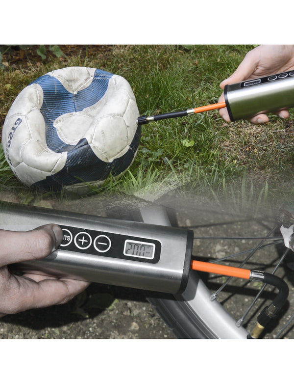 Oplaadbare 12V mini-compressor – 10 bar, LED, lithiumbatterij
