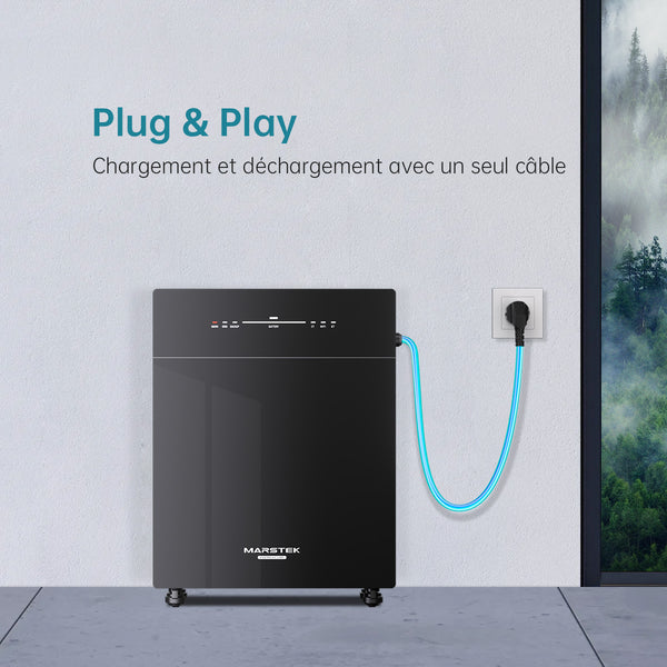 Batterie Plug & Play 5 kWh – Installation facile, énergie solaire à portée de main