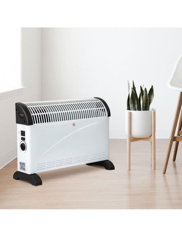 CONVECTEUR 2000W + VENTILATION TURBO - WARMTECH