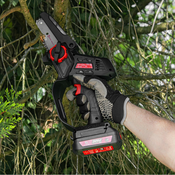 Portable Battery-powered Chainsaw 20V – with battery and charger