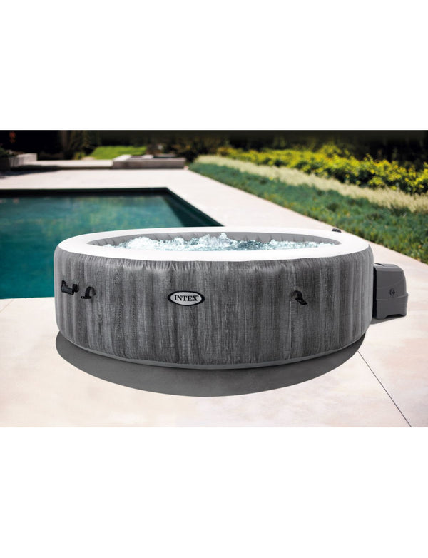SPA/JACUZZI 6-PERSOONS GREYWOOD ROND 216X71 CM - INTEX