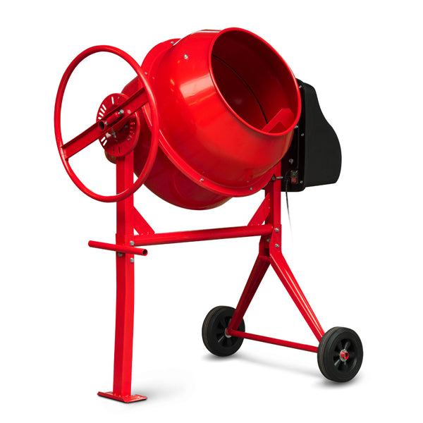 Bétonnière 160 L 650 W – cadre acier renforcé – sur roues