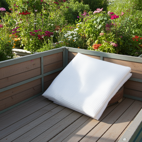 Bâche transparente avec œillets renforcés –  4 x 6 M– treillis de découpe – anti-UV