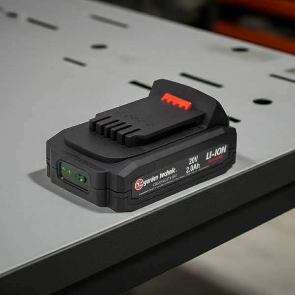 Batterie lithium 20V – 2Ah – puissance durable – compatible Elem Garden Technic