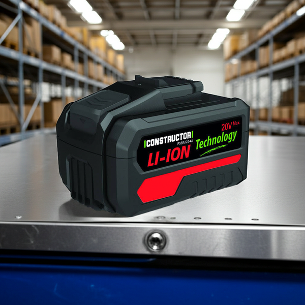 Batterie lithium 20V – 4Ah – autonomie longue durée – compatible Constructor