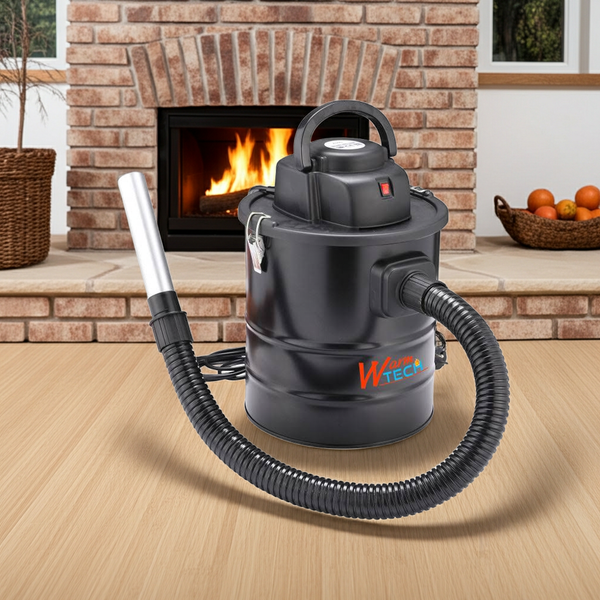 Vide-cendres 1000W 20L – filtre résistant, forte aspiration & accessoires métal