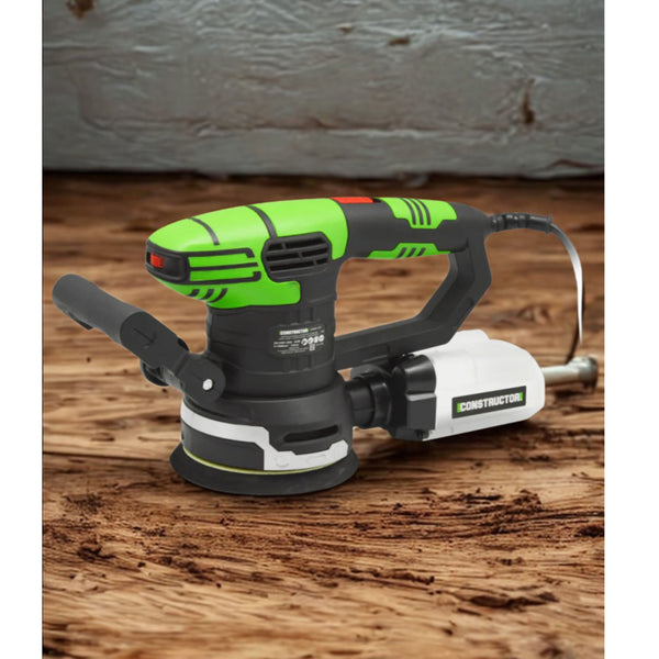 Ponceuse excentrique 450W – 125 mm – Vitesse variable – Aspiration intégrée