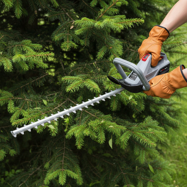 40V Cordless Hedge Trimmer - 600 mm Blade - 4Ah Battery and Charger Included