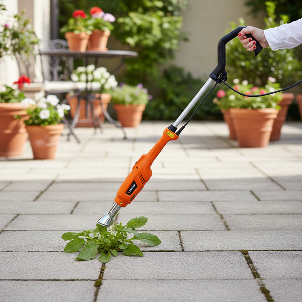 Désherbeur électrique 3 EN 1 - décapeur thermique- allume-barbecue- perche amovible - 2000W - CHESTER