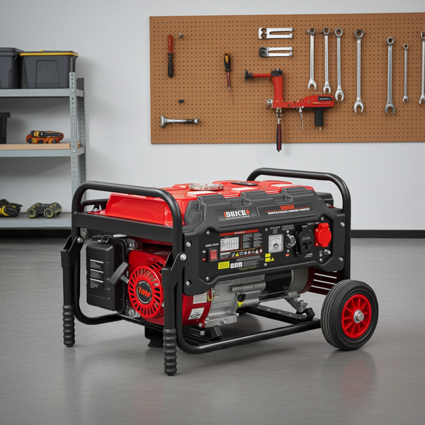 Groupe électrogène 3000W essence avec roues – puissant, mobile et fiable