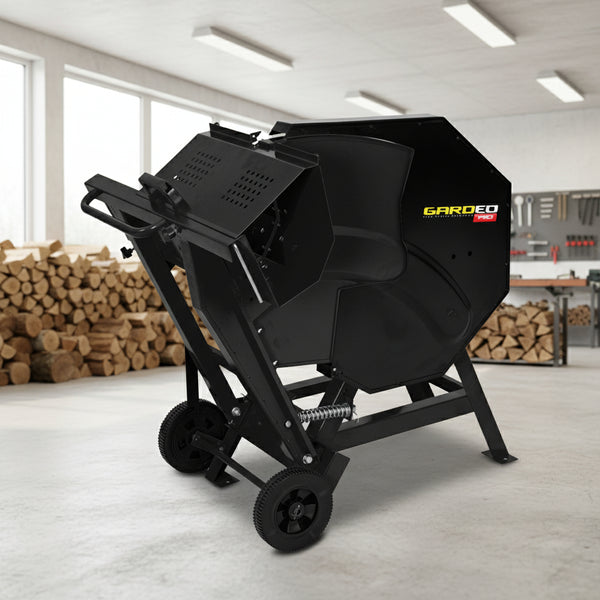 Scie à Bûches Électrique 3000W – Coupe Rapide jusqu’à 170 mm | Lame 505 mm – Idéale Bois de Chauffage