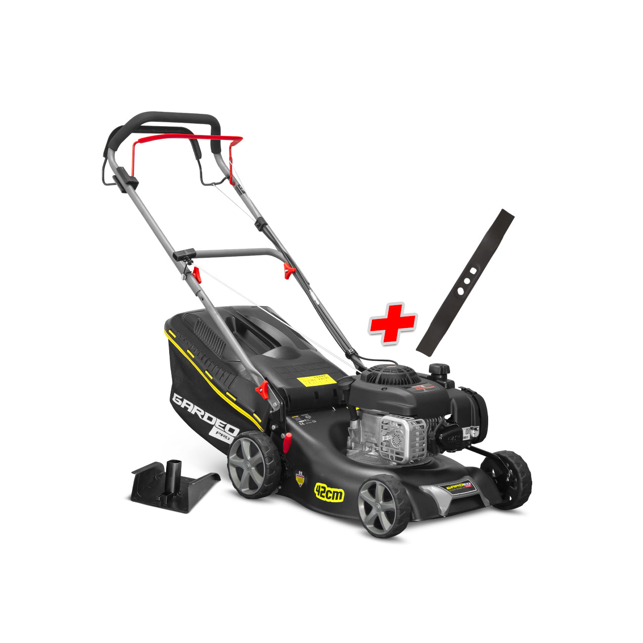 Tondeuse thermique autotractée avec moteur Briggs and Stratton 125cc ...