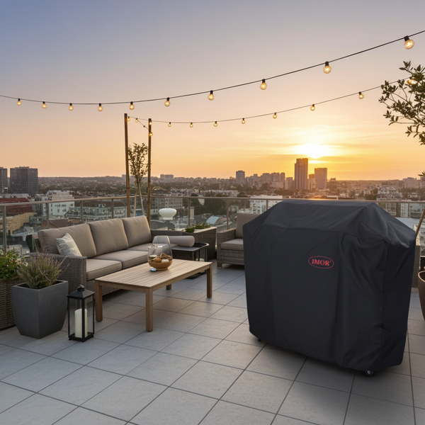 Barbecue Cover 160×130×50 cm – Universal, Waterproof, UV-Resistant – Suitable for Santa Maria, Lenagrill and All Compatible Barbecues