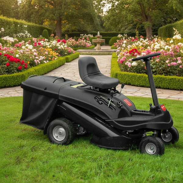 Tondeuse tracteur autoportée rider 196cc – 61 cm – ELEM GARDEN TECHNIC