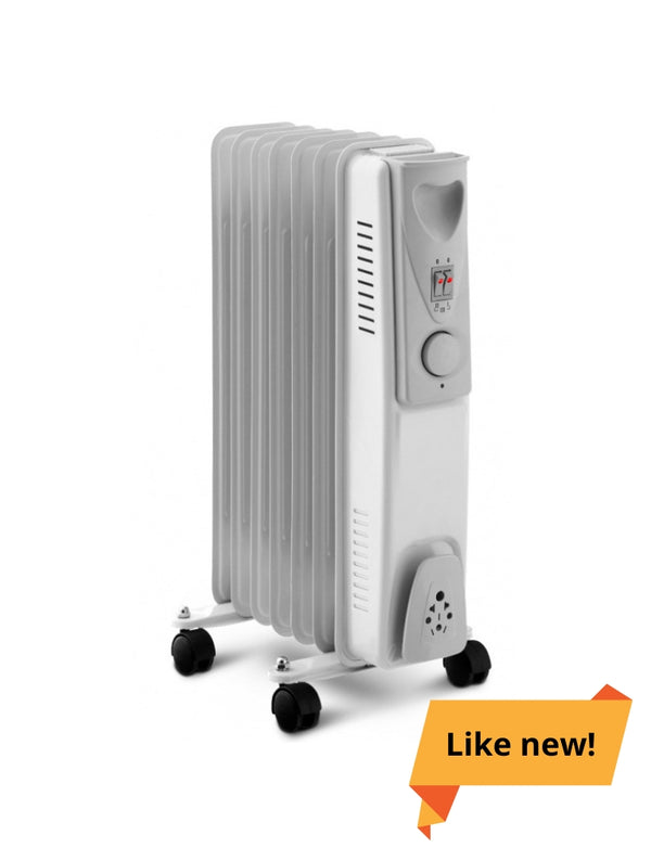 RADIATEUR BAIN D'HUILE 1500W 7 ÉLÉMENTS - WARMTECH