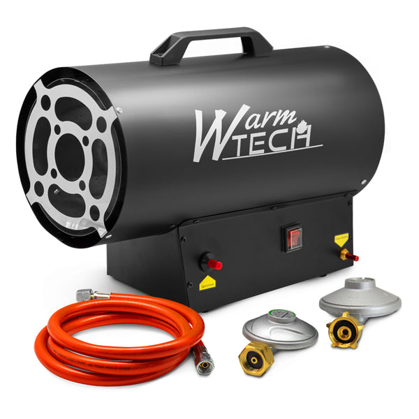 Canon à chaleur 30 kW gaz propane avec tuyau & détendeur