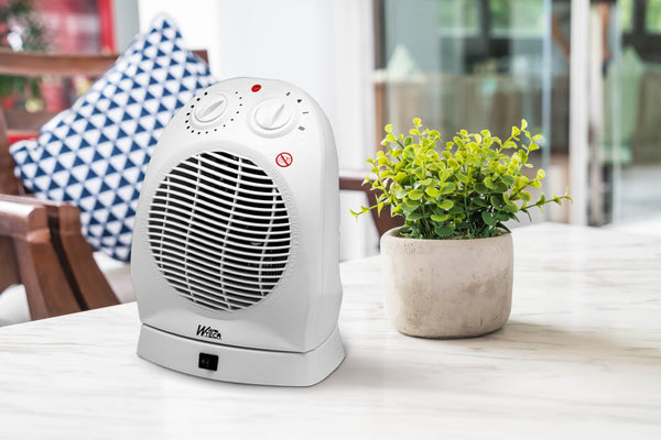 RADIATEUR SOUFFLANT 2000W OSCILLANT AVEC THERMOSTAT - WARM TECH