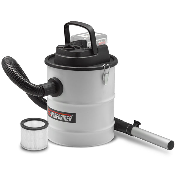 Vide-cendres rechargeable  12L – filtre HEPA – fonction soufflerie – sans batterie – X-Performer