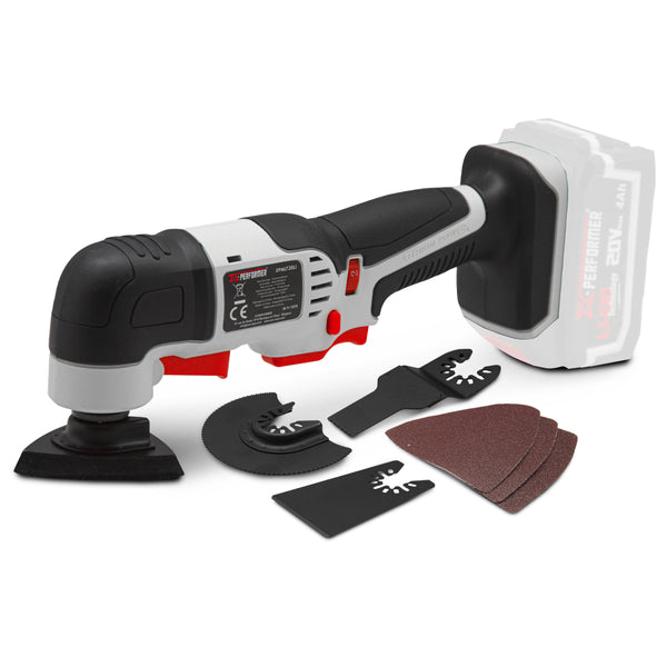 Outil multifonctions sans fil 20V – oscillation 3° – sans batterie – X-Performer