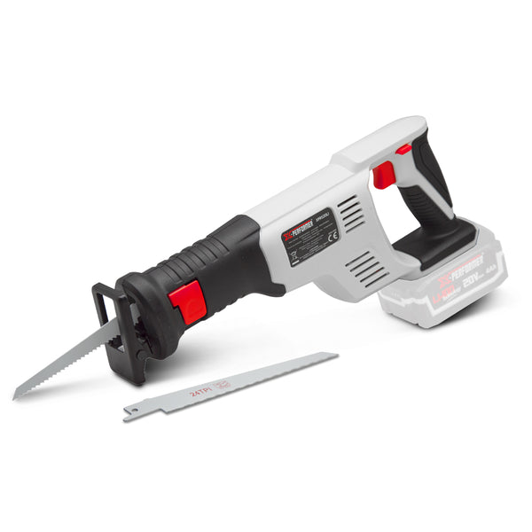 Scie sabre sans fil 20V – sans batterie – X-Performer