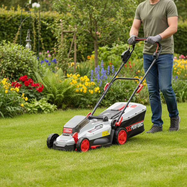 20V Max Cordless Lawn Mower – 33 cm – Mulching – Without Battery or Charger – X-Performer