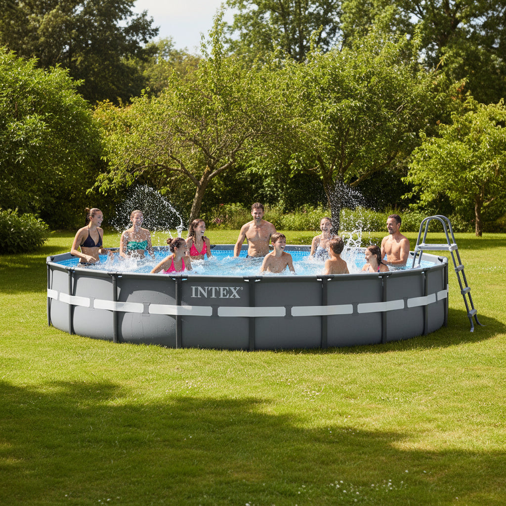 INTEX Ultra XTR Frame above-ground pool Ø 732 x 132 cm | Chestergarden ...